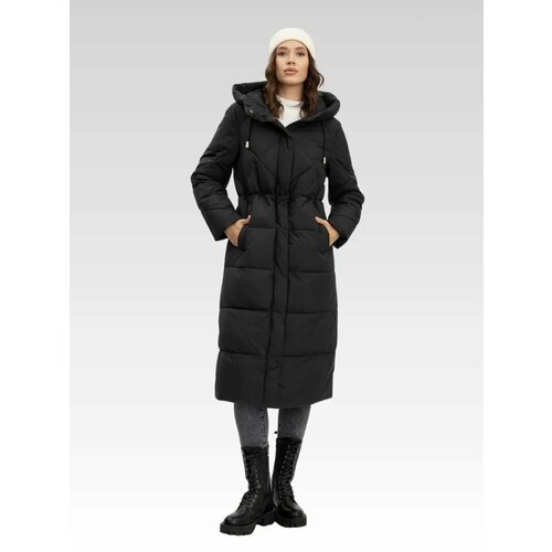 фото Пуховик rm shopping, размер 52/54, черный