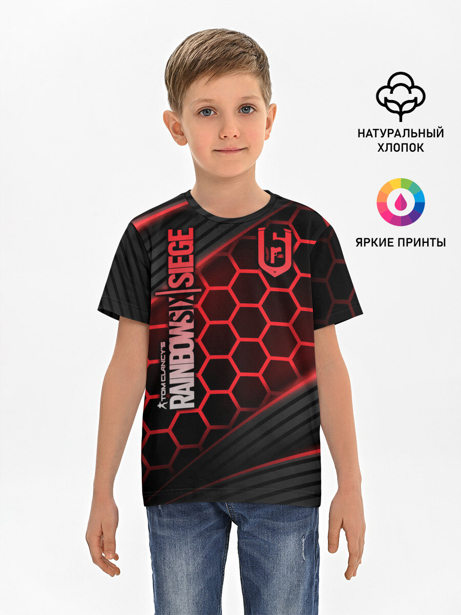 Футболка хлопковая детская Rainbow Six Siege