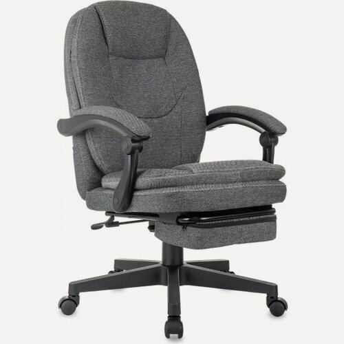 Изображение товара Кресло руководителя Бюрократ CH-868MSG-BF серый 3C1 крестов. пластик подст. для ног пластик черный