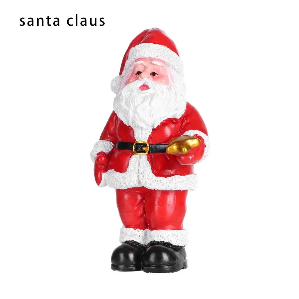 Рождественские миниатюры из канифоли santa claus