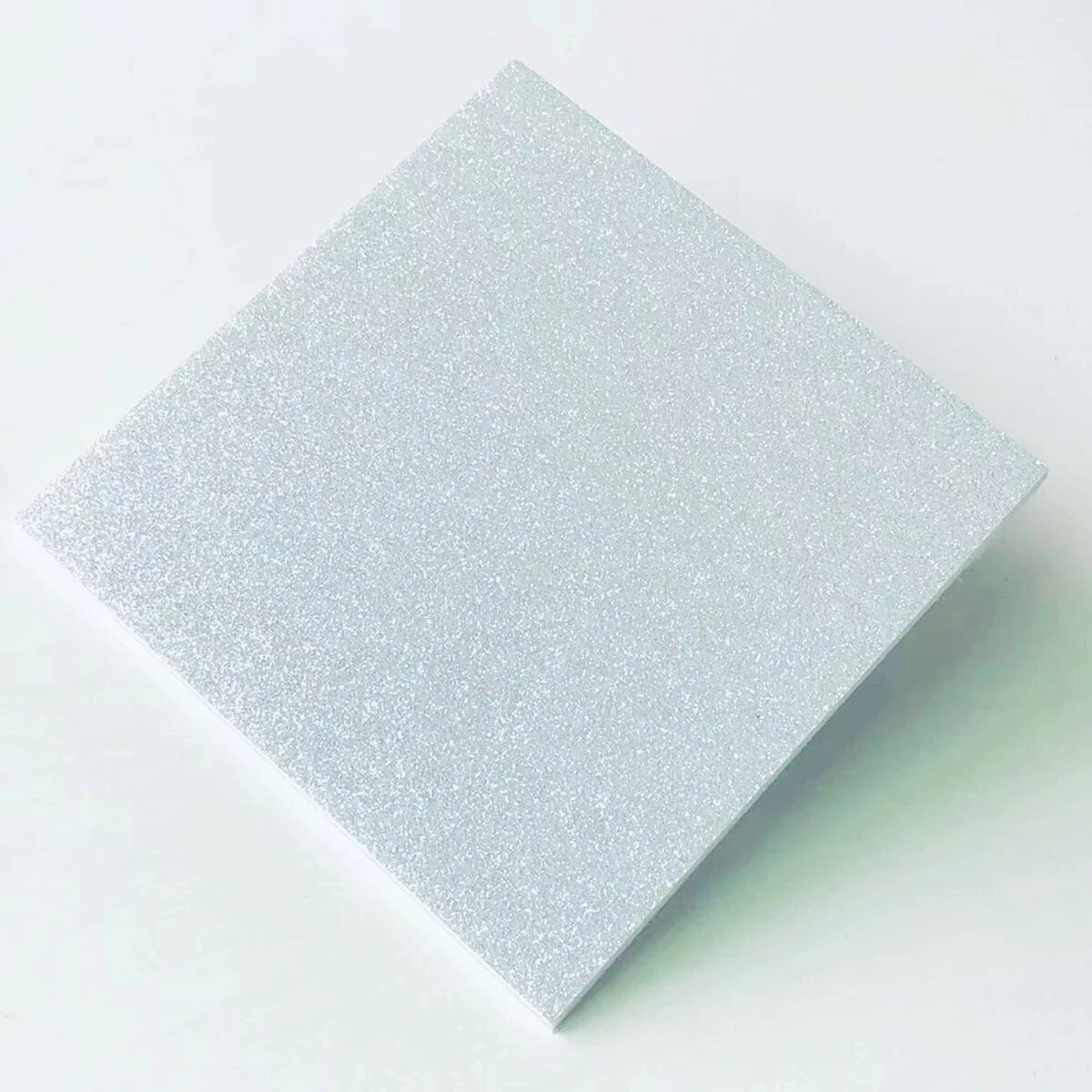 Блестящие акриловые листы CXXCL 3 мм 18 цветов CA8715-Silver White 300mmx200mm