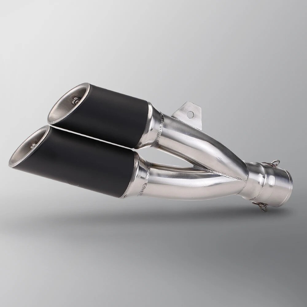 Выхлопная труба мотоцикла глушитель мотоглушитель Universel для выхлопной трубы мотоцикла Ak с DB Killer Серебряный
