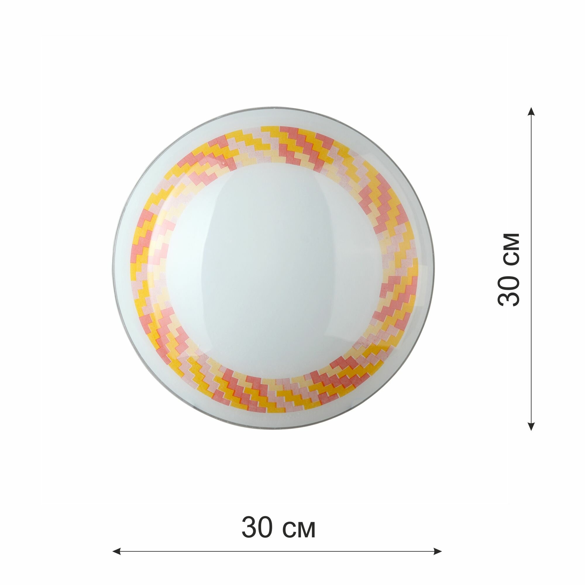 Плафон Vitaluce VL6308 D30, стекло. %Распродажа!% — фото 1
