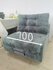 Кресло кровать раскладное, велюр темно серый, 100х190, для дома, ...