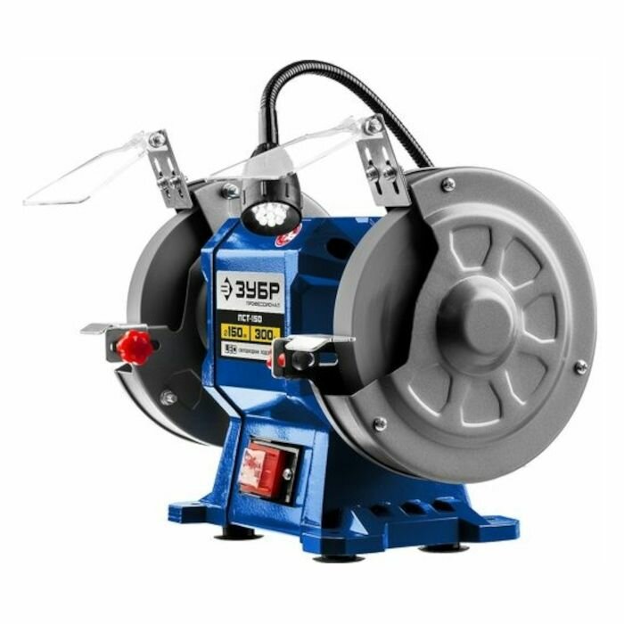 Электроточило Зубр ПСТ-150 300Вт 2950об/мин d=150мм t=20мм