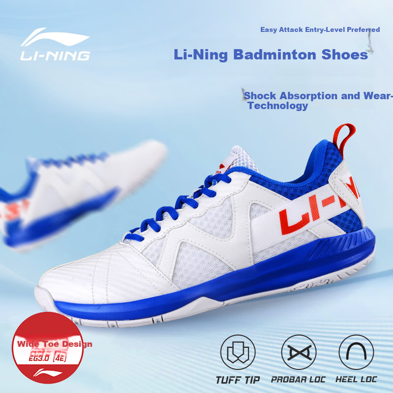 Кроссовки LI-NING, размер 36, blue