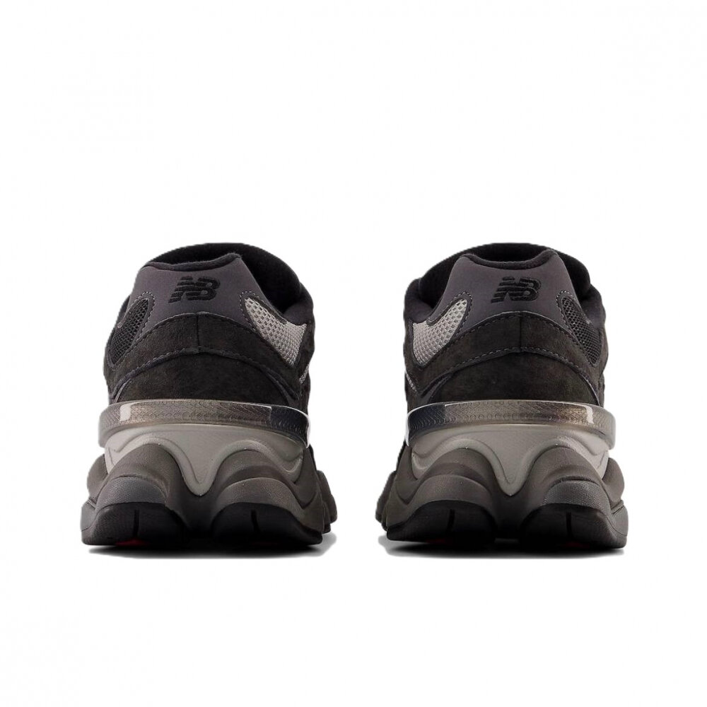 Кроссовки New Balance 9060, полнота F (EU)/ на среднюю стопу, размер 8US 41.5EU 40.5RU 26СМ, черный, серый — фото 1