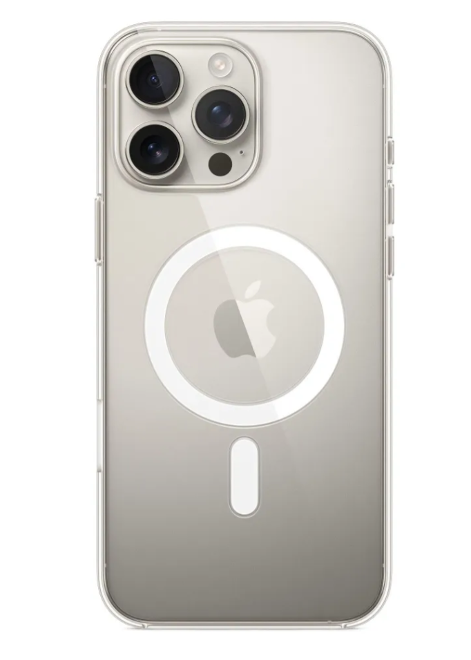 Чехол Пластиковый MagSafe для iphone 16 Pro Max Clear Case для айфон 16 Про Макс