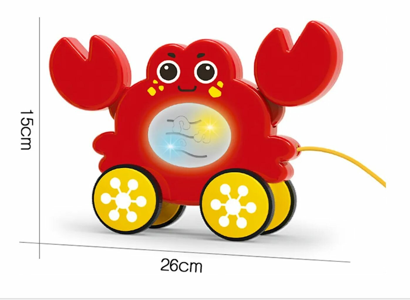 Детская каталка "Крабик" — фото 1