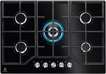 Газовая варочная поверхность Electrolux KGG75362K черный