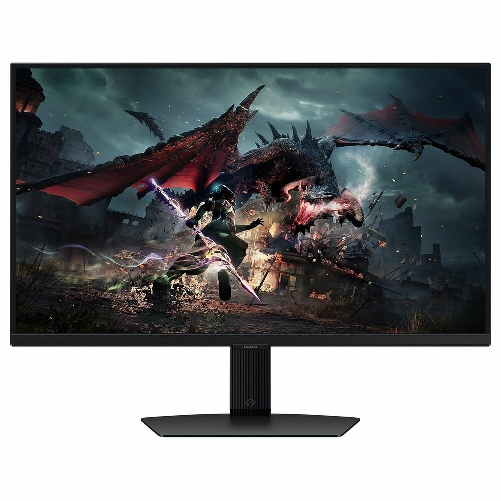Монитор 27" SAMSUNG S27DG502EI Odyssey G5 Black (IPS, 2560x1440, HDMI+DP, 1 ms, 178°/178°, 350 cd/m.