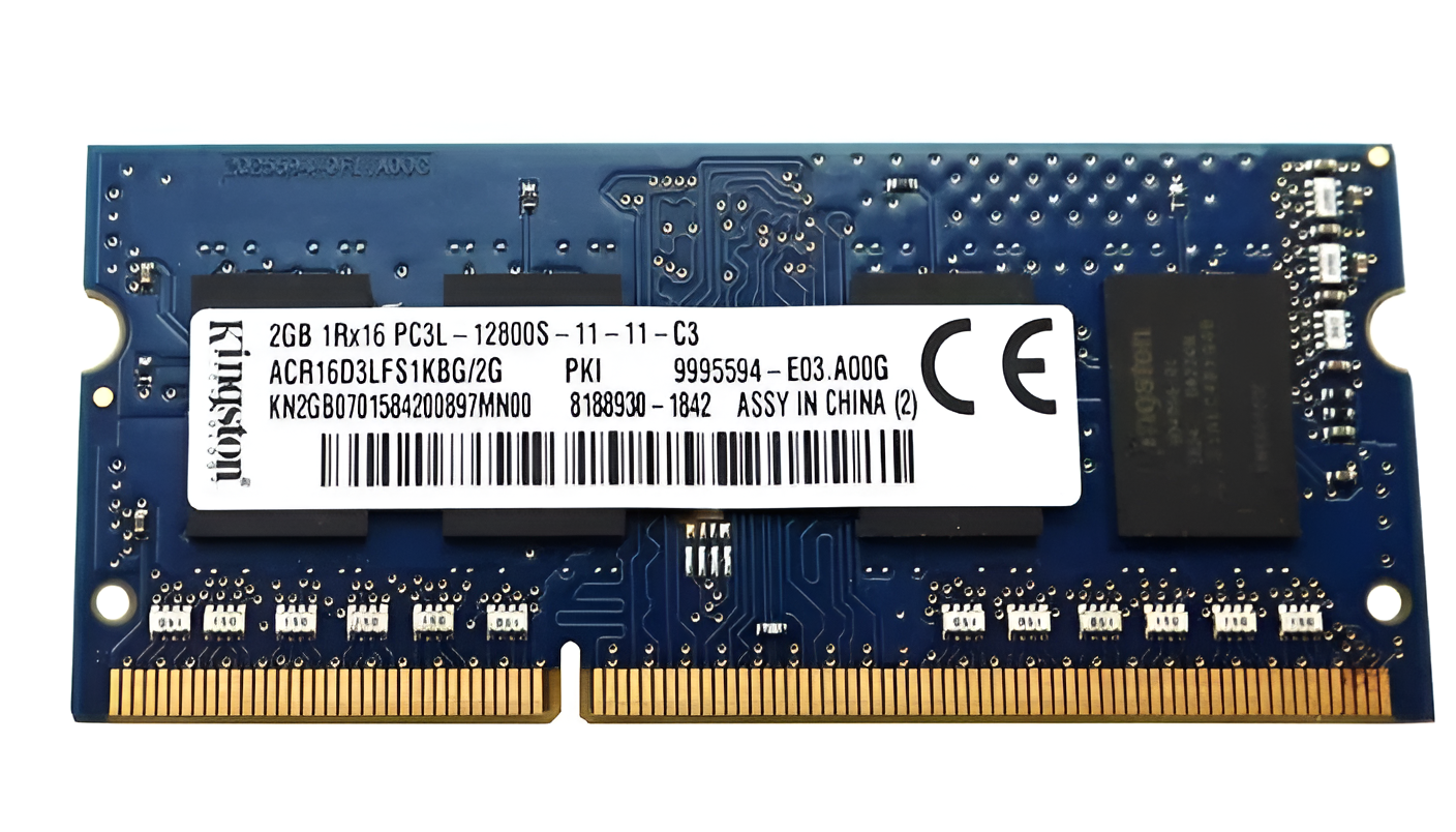 Модуль памяти NBook SO-DDR3L 2Gb, 1600Mhz, Kingston (ACR16D3LFS1KBG/2G)