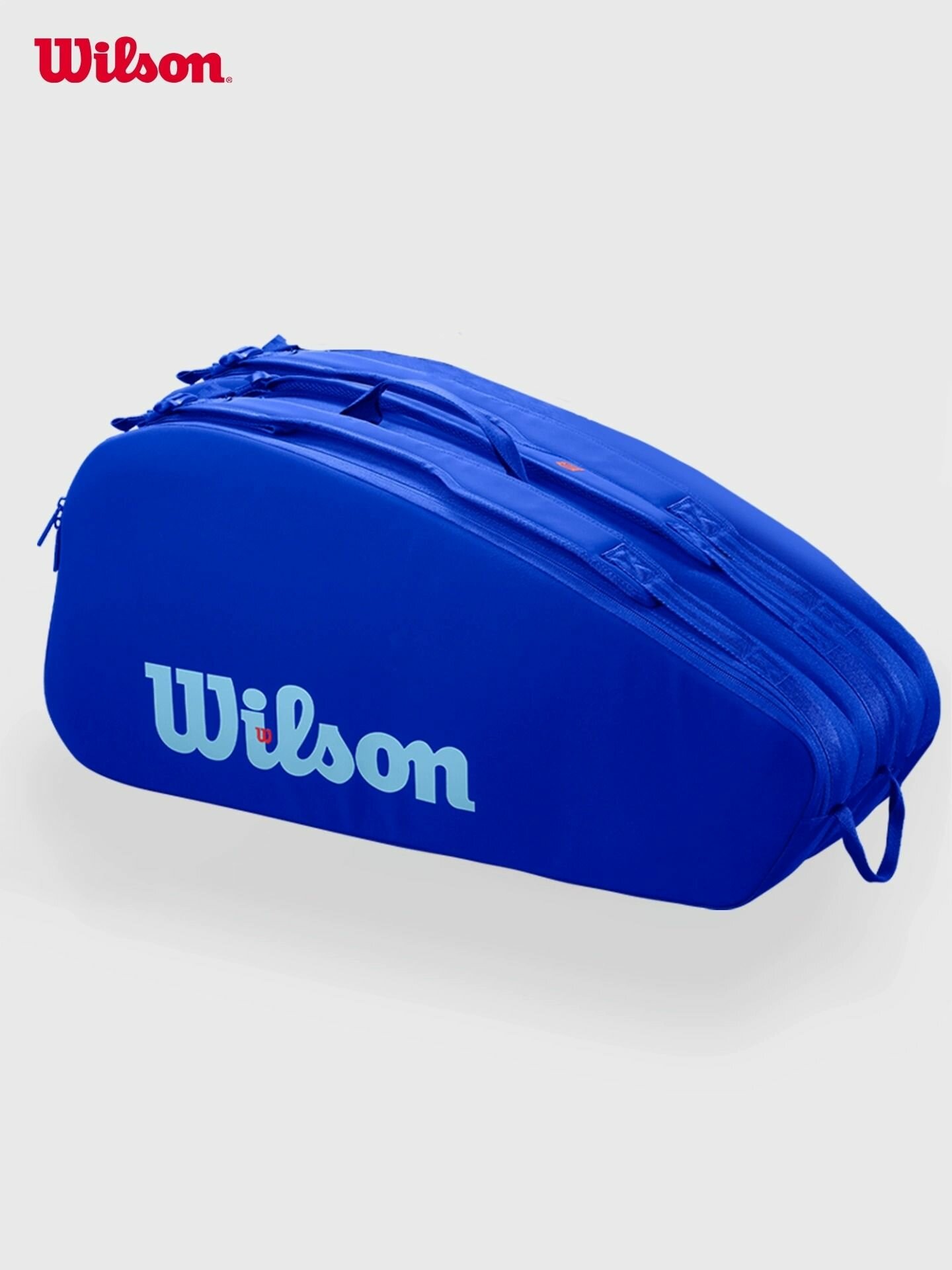 Сумка для теннисных ракеток Wilson 2025 ULTRA V5, большая вместимость 33 л, вмещает 6 ракеток