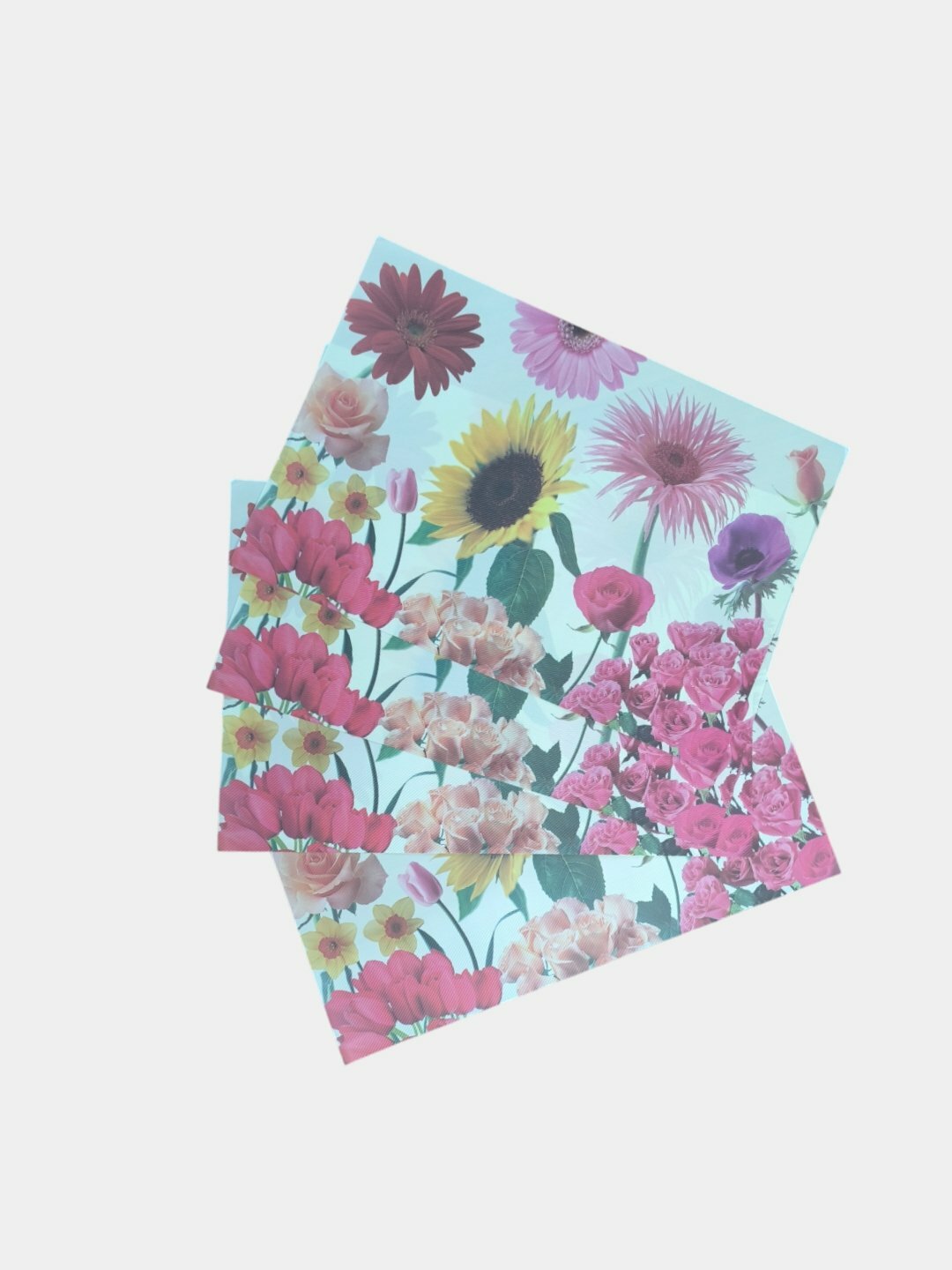 Коврик для холодильника, кухни, противоскользящий, 4 шт. Размер 49х34 см