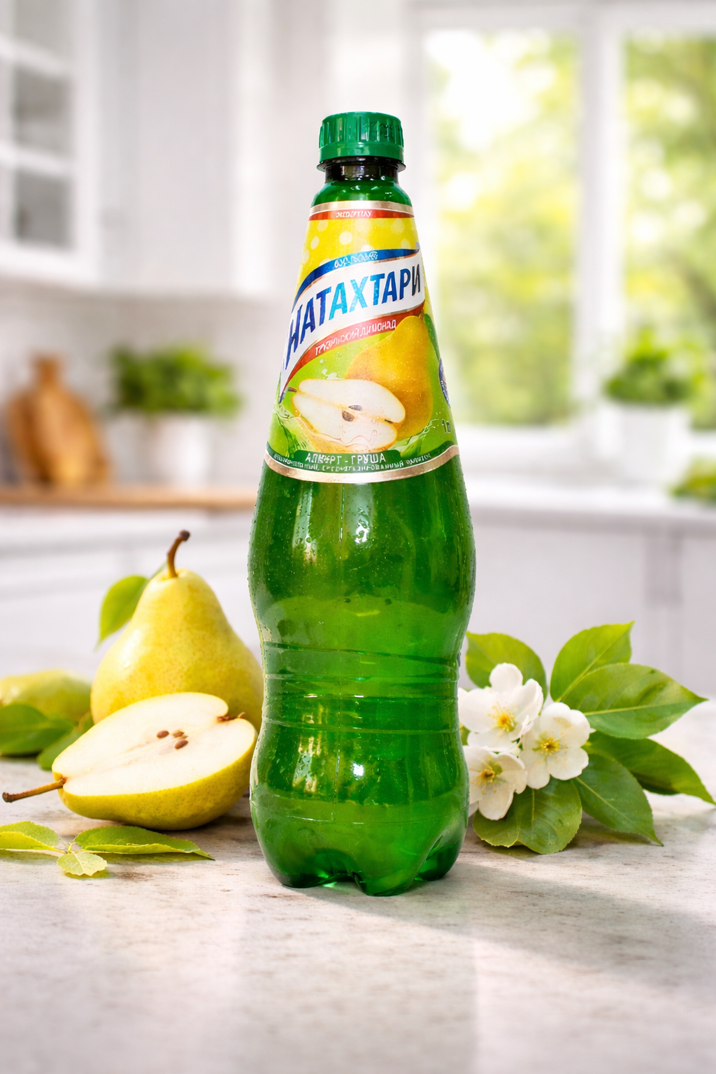 Напиток газированный Натахтари, газированный, с грушевым вкусом