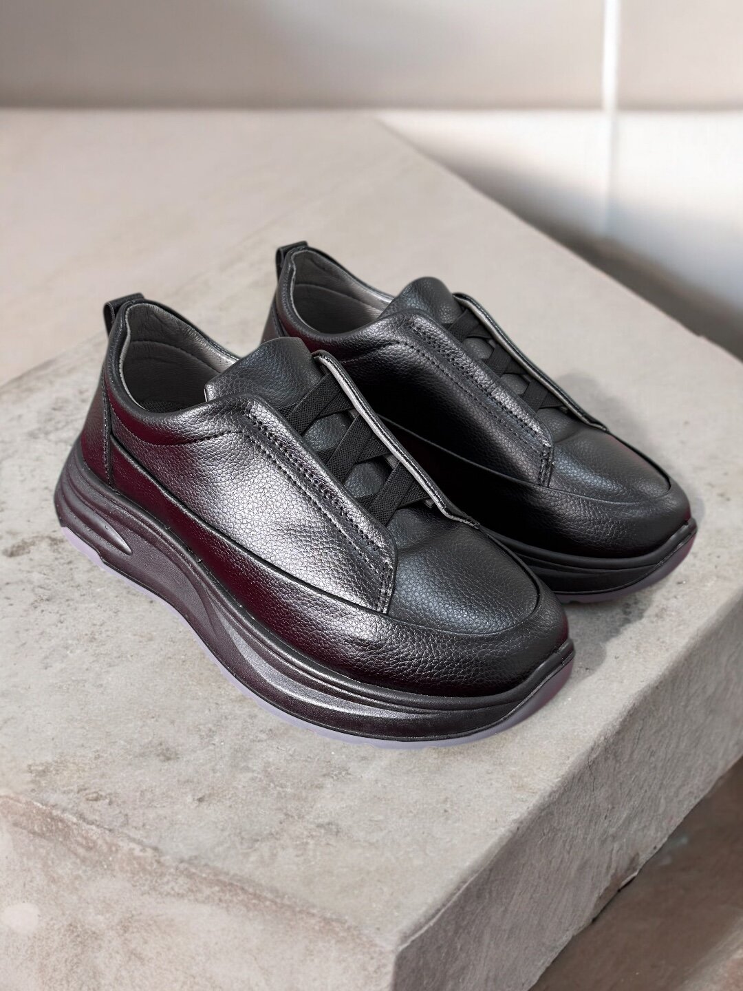 Лоферы  1, размер 39, черный — фото 1