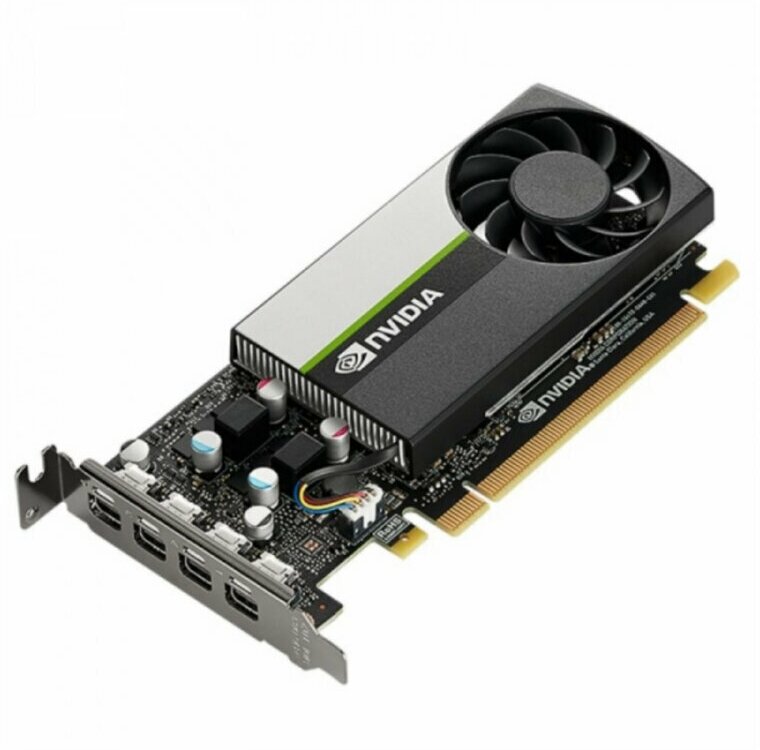 Видеокарта PNY Nvidia Quadro T1000 8GB, GDDR6 128-bit, 4x Mini DP 1.4 (VCNT1000-8GB-SB)