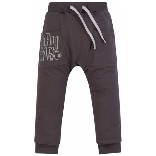 фото Брюки утенок размер 104, серый/поиграй