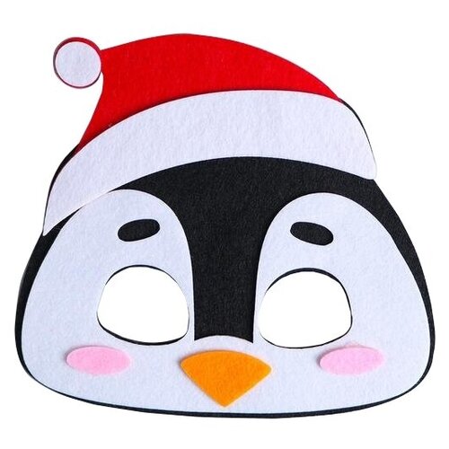 фото Маска страна карнавалия пингвин (5048550), белый/черный