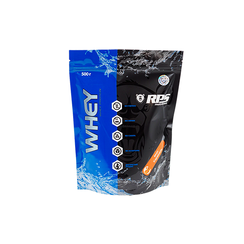 Сывороточный протеин RPS NUTRITION, Пакет 500гр, Карамель rps whey protein 2270 гр мокачино