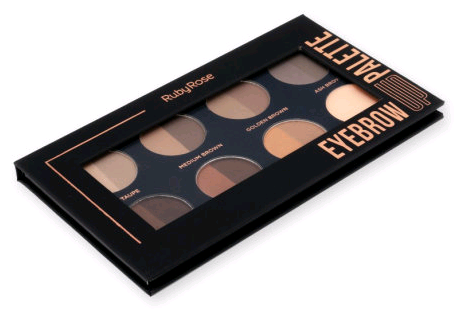 Ruby Rose (palette) Eyebrow Up Palette Палетка для макияжа бровей: пудровые тени для бровей (7 тонов) + праймер 14,26 г. (rr-9356)