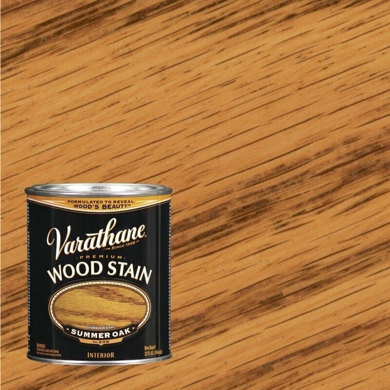 Морилка на масляной основе Varathane Premium Wood Stain 946 мл Летний дуб 211689