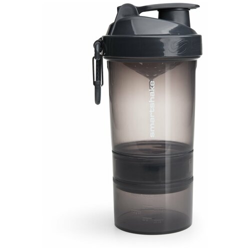 Space grey (темно-серый) SmartShake Шейкер Original2Go 600 мл (Smart Shake) шейкер smartshake original2go 800ml deep rose