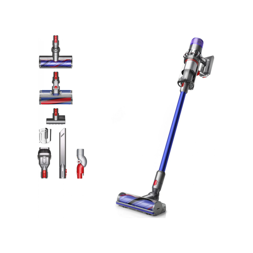 Пылесос Dyson V11 Absolute (SV28) 2021 UK, nickel/blue пылесос ручной handstick dyson v11 absolute uk blue