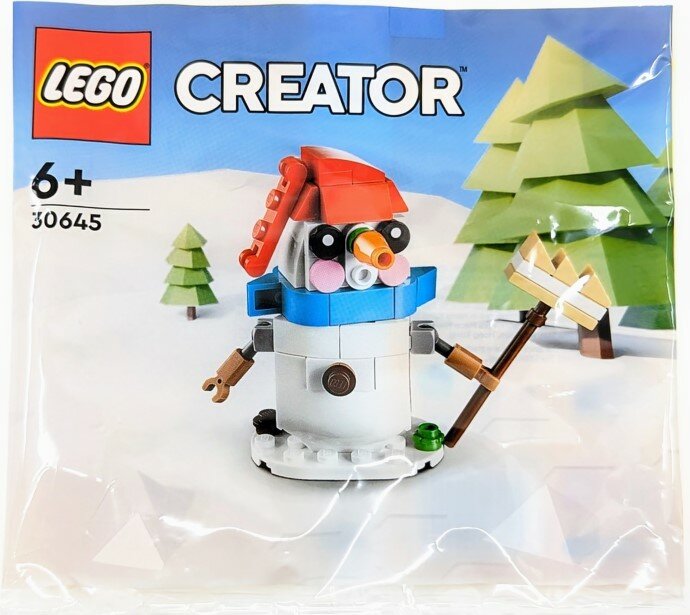 Конструктор Lego 30645 Снеговик (Snowman)