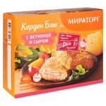 Мираторг Кордон блю с ветчиной и сыром 405 г - изображение