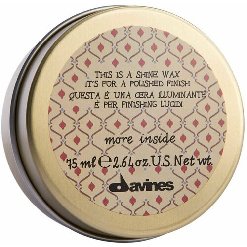 DAVINES Воск для волос с глянцевым финишем More Inside Shine Wax