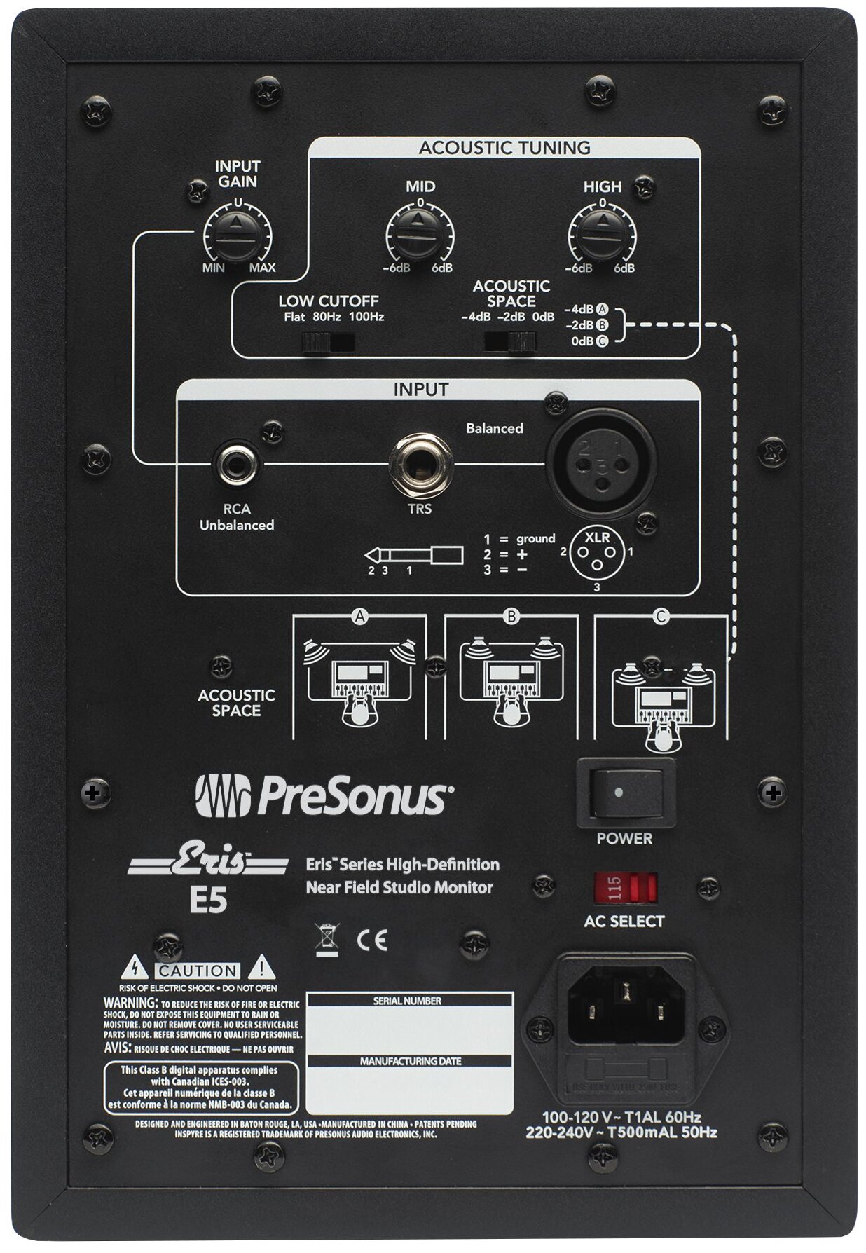 Студийный монитор PreSonus Eris E5