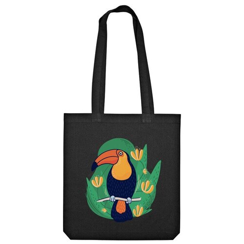 фото Сумка шоппер us basic, черный