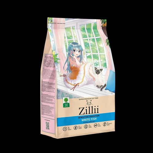 ZILLII 5658160/352185 Sensitive Digestion Cat Сухой корм д/взрослых кошек с чувствительным пищеварен