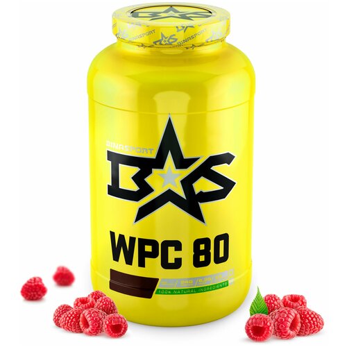 фото Протеин binasport wpc 80 whey protein (1300 г,малина)