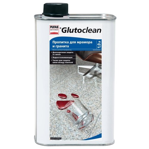 PUFAS Glutoclean Пропитка для мрамора и гранита, 1 л