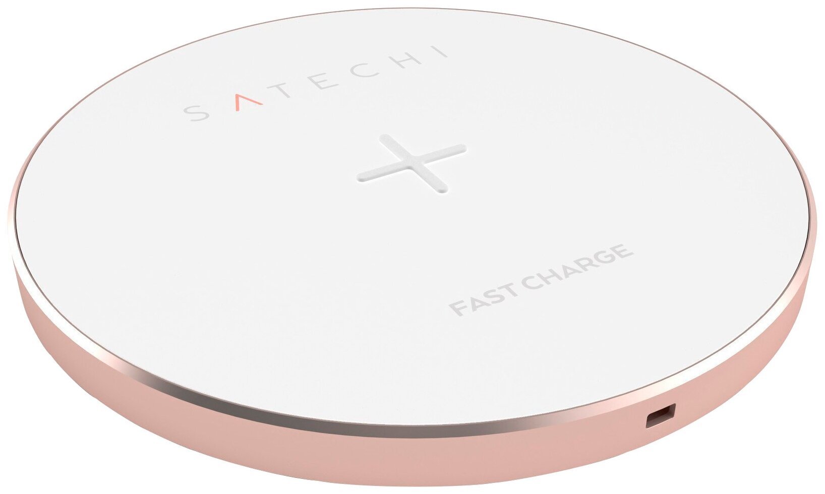 Satechi Беспроводное ЗУ Satechi Wireless Charging Pad 2A Rose Gold розовое золото ST-WCPR