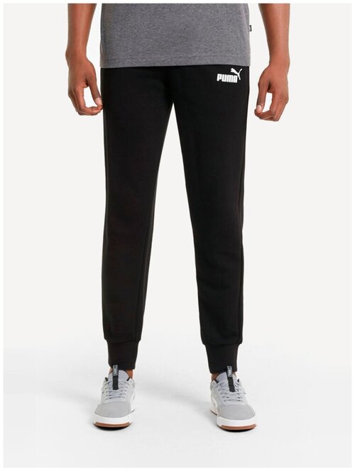 Брюки, PUMA ESS Logo Pants, Мужские, размер S ; Black