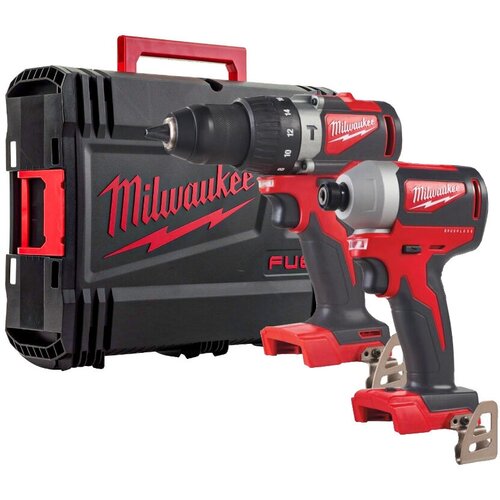 Набор аккумуляторные дрель-шуруповерт и гайковерт Milwaukee M18 BLPP2A2-502X без АКБ и ЗУ в кейсе 4933464523 4105100₽