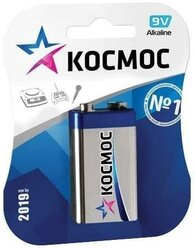 Батарейка КОСМОС KOC6LR61MAX1BL, 1 шт.