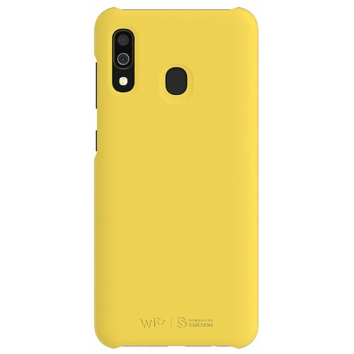 Чехол Wits Premium Hard Case (GP-FPA305WSB) для Samsung Galaxy A30 SM-A305F, желтый чехол wits premium hard case gp fpa305wsb для samsung galaxy a30 sm a305f черный