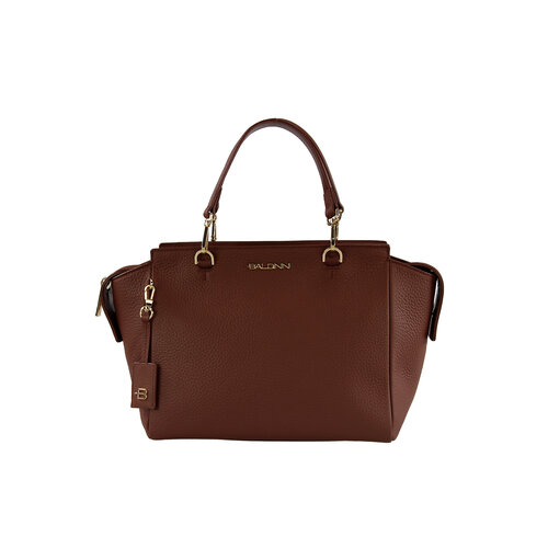 фото Сумка baldinini, фактура зернистая, коричневый