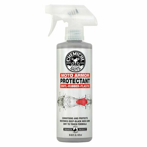 Chemical Guys Пропитка для резины, винила и пластика мотоцикла Moto Armor Protectant 473 мл