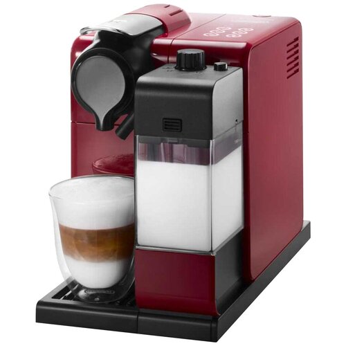 Кофемашина капсульная De'Longhi Nespresso Latissima Touch EN 550, красный stamprint кофе 2 кс019