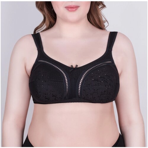 фото Бюстгальтер milavitsa basic, размер 75i, черный