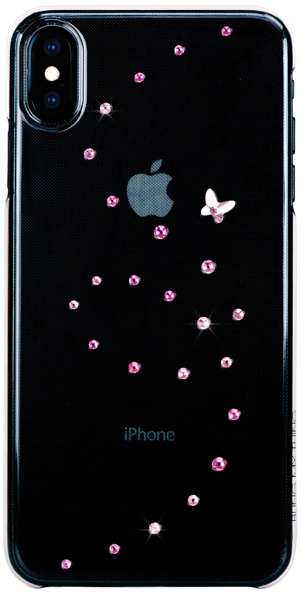 Чехол Bling My Thing Papillon Case для iPhone Xs Max (Rose Sparkles)