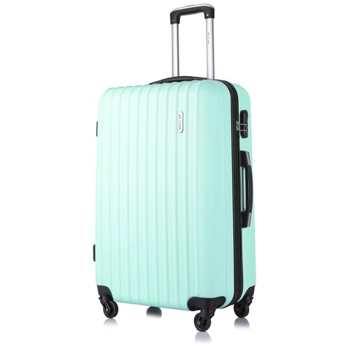 Умный чемодан L'case Krabi Krabi, 94 л, размер L, зеленый, бирюзовый