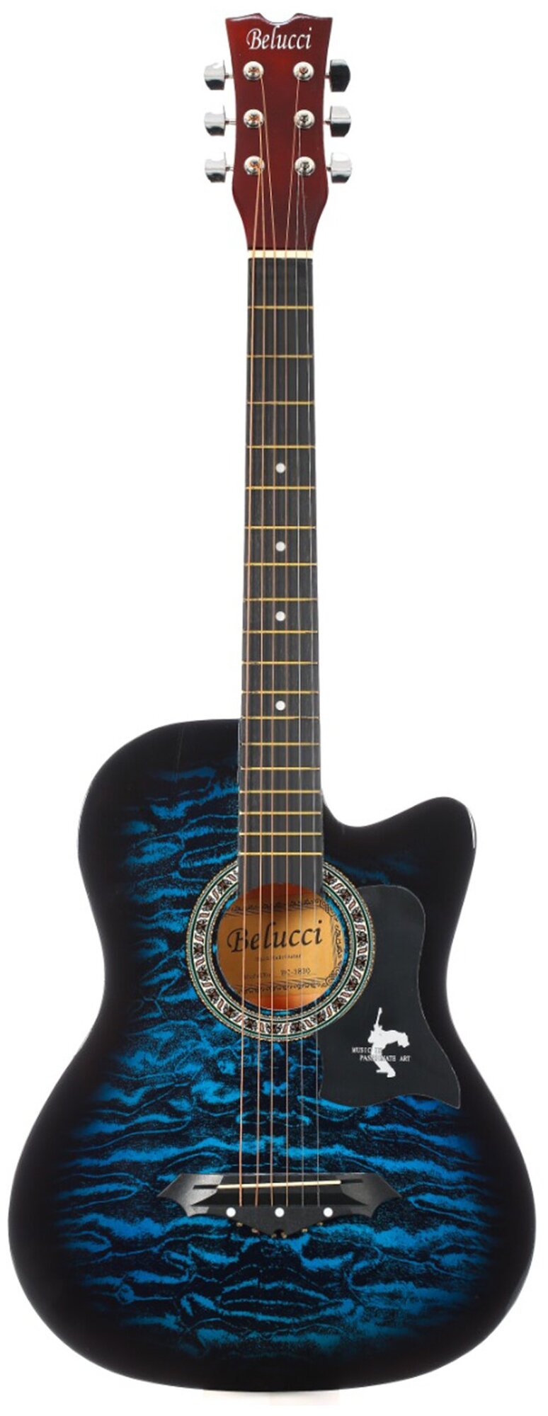 Акустическая гитара Belucci BC3830 BLS (Ocean)