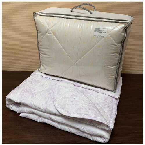 фото Одеяло "белые ночи" глосс-сатин, облегченное, чемодан, 1.5 спальное nesaden