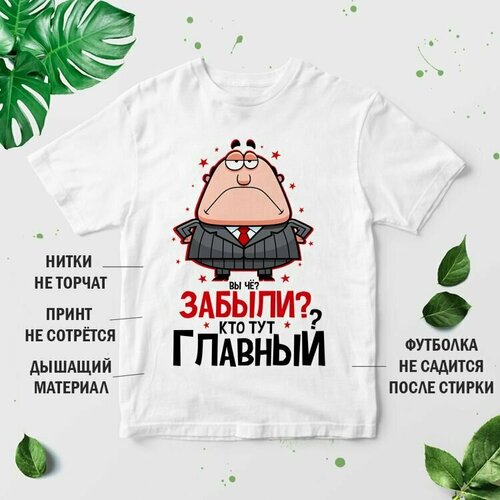 фото Футболка, размер 3xl, белый нет бренда